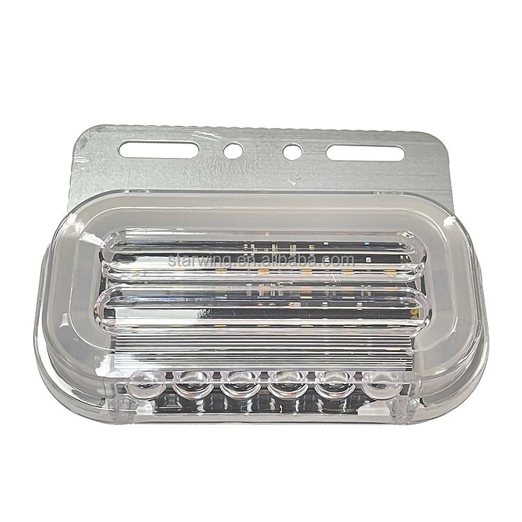 24v Parts Truck Trailer Light Clearance Side Marker LED Light Lamp 30 Led Tail Brake Turn Signal Lights Color Box Universal