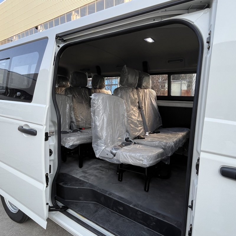 KAMA 2024 ES6 ES7 Mini Tour Bus Unitized Body 38.01kWh Pure Electric Bus