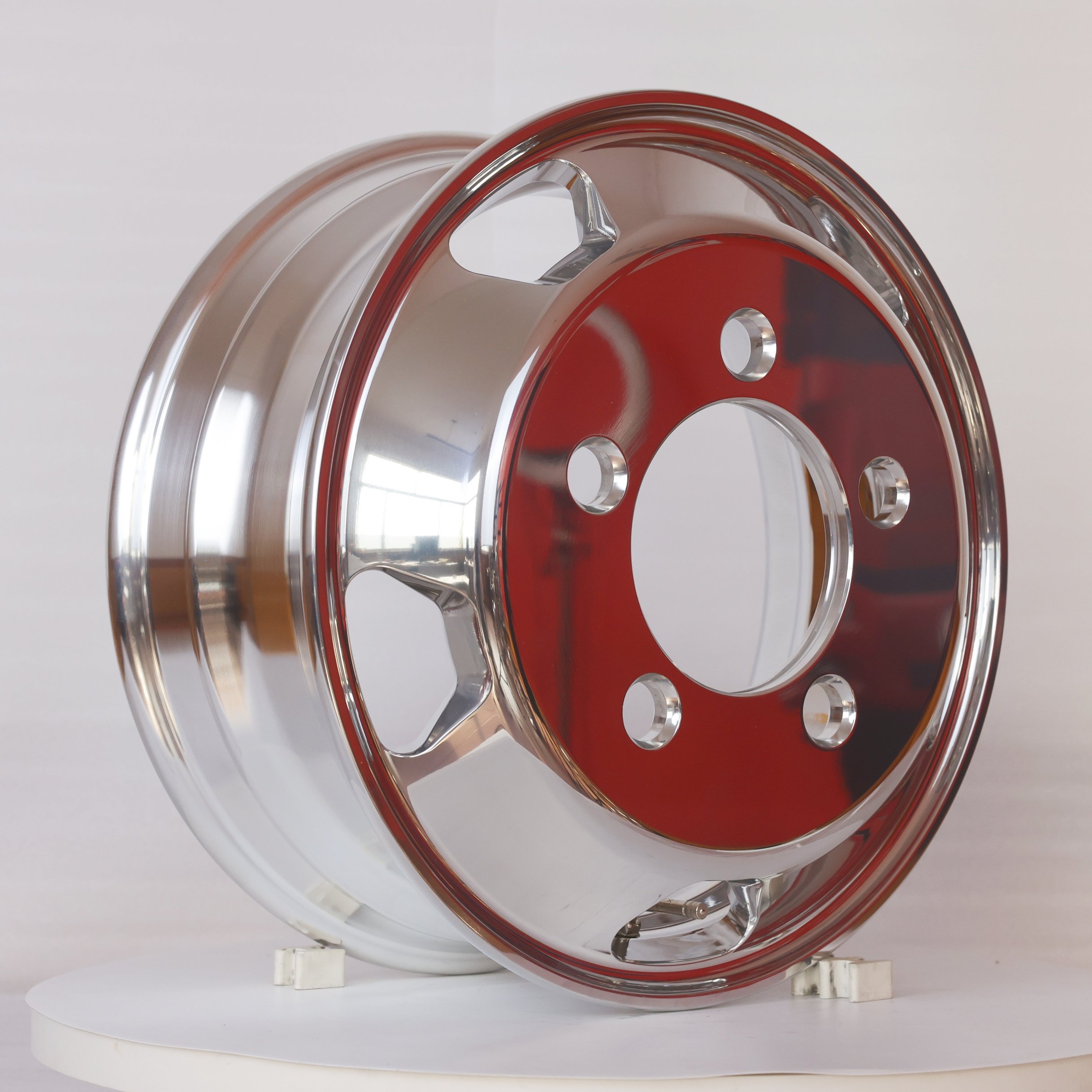 17.5X6.0 Conventional Model Surface Treatment Forged Aluminum Alloy Wheels American European Truck