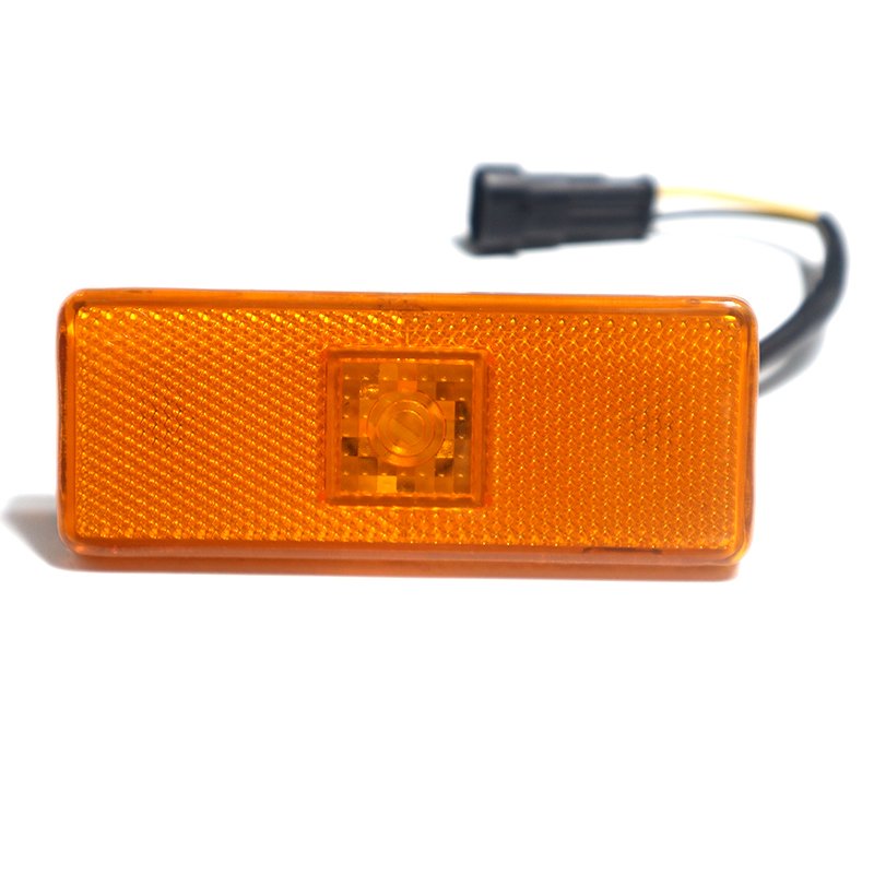Bus Trailer Side 24V Amber Yellow Led Rear Marker Lights
