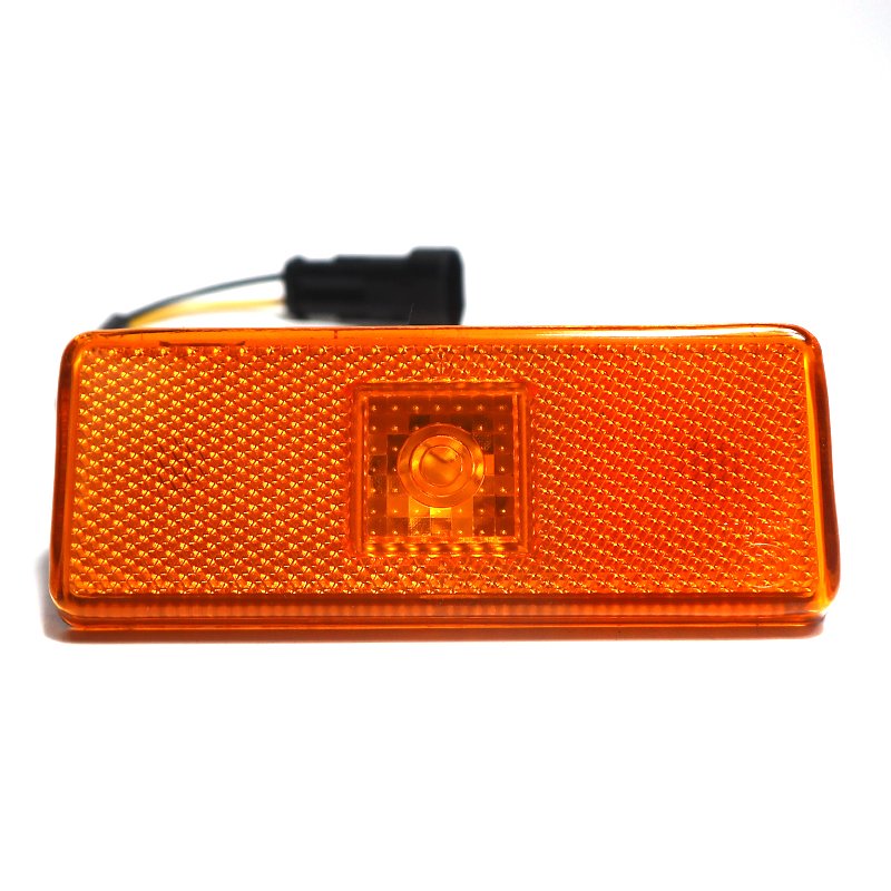 Bus Trailer Side 24V Amber Yellow Led Rear Marker Lights