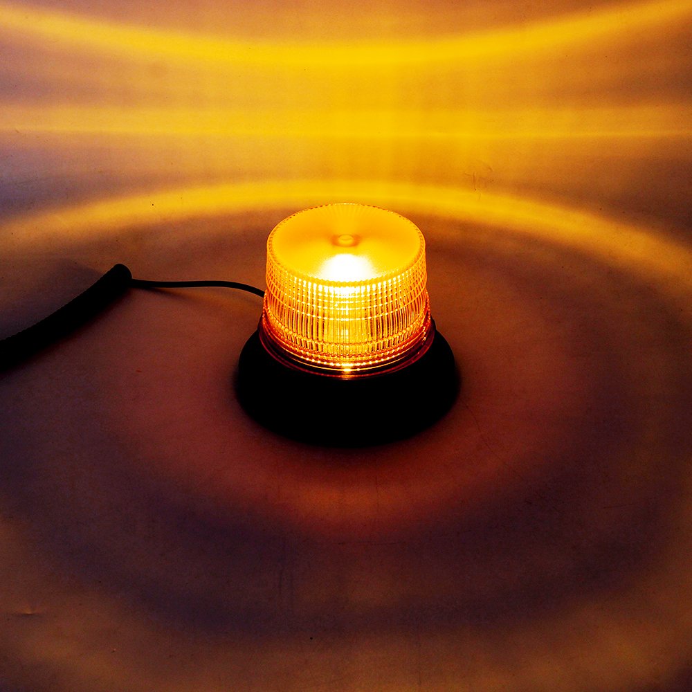 LED-013 Yellow LED 12-5730LEDS Strobe Light Amber Led Beacon Light
