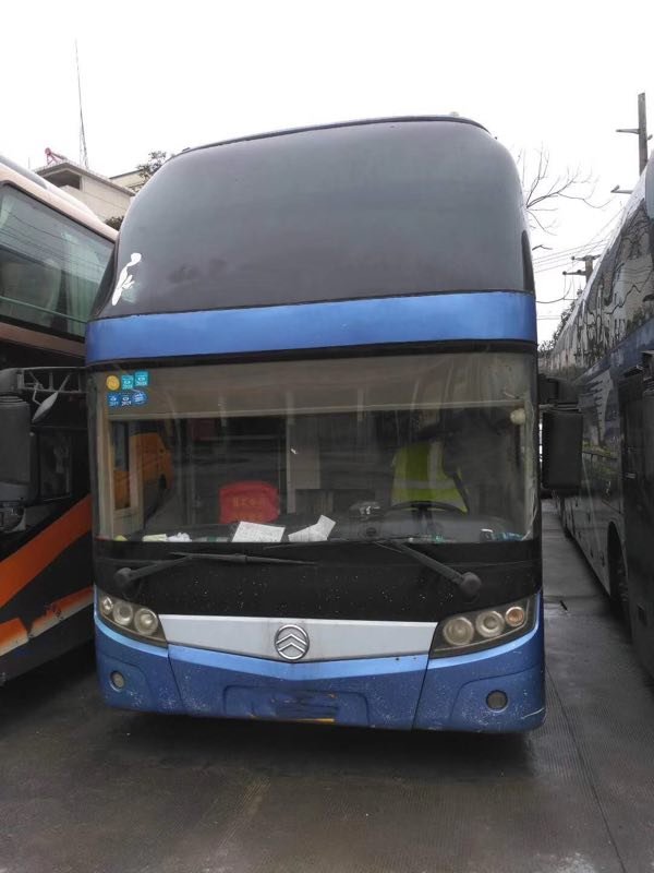 Good Condition diesel Engine Used 70 Seats coach Buses with Toilet