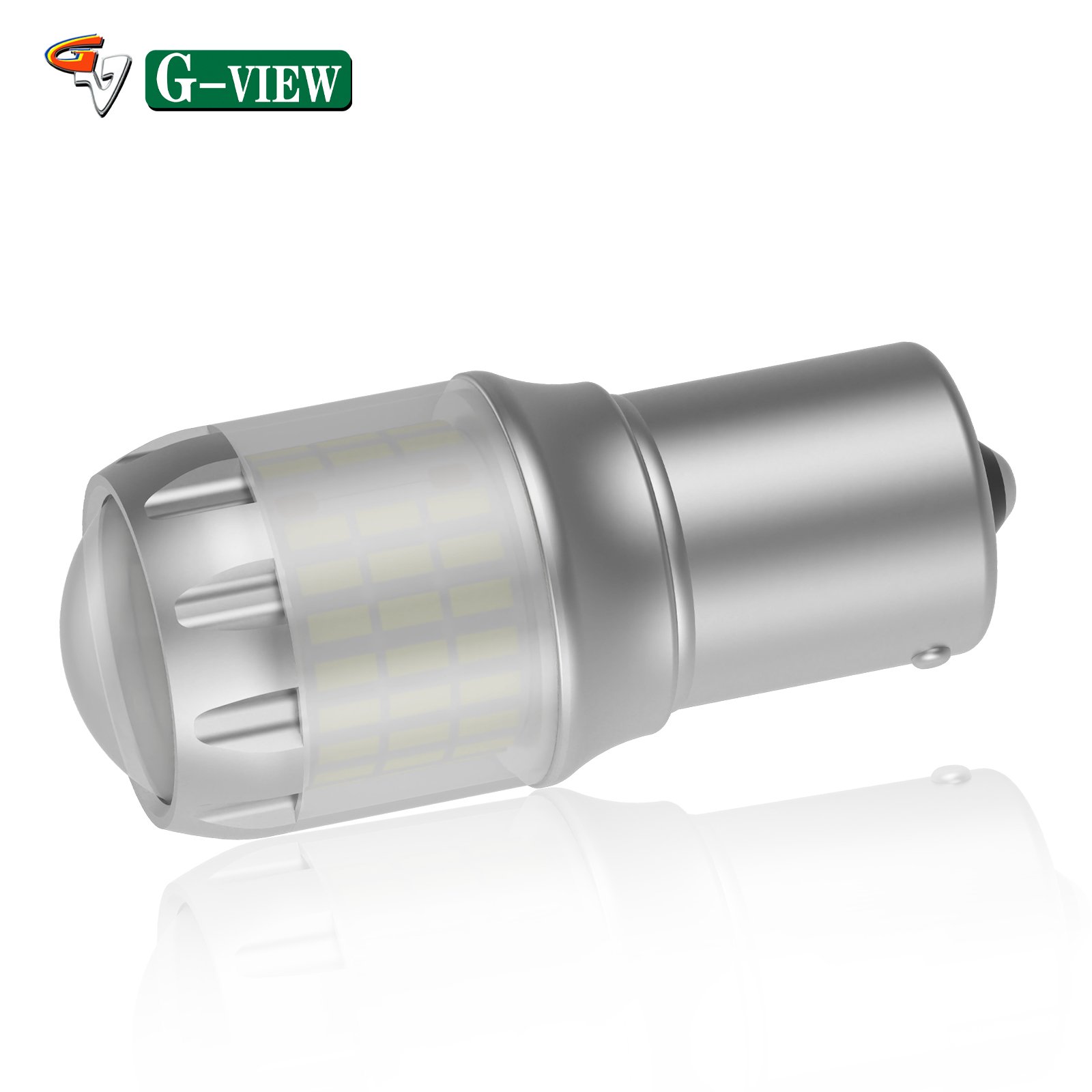 Top Selling 1156 P21W LED Car Reverse Light 7443 3157 Turn Signal Brake Light 6000K 12V PY21W BAU15S Tail Led Bulbs for Vehicles