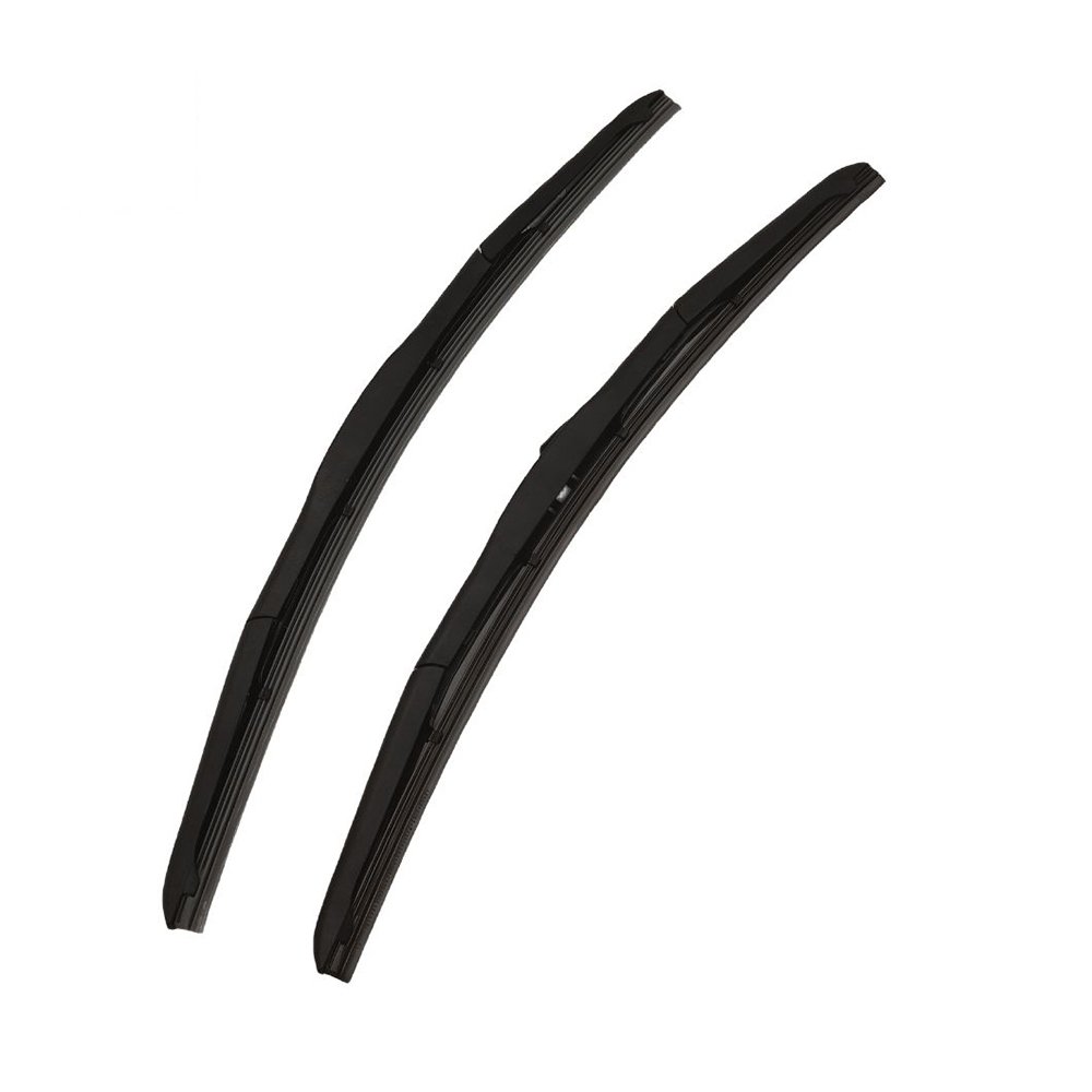 High Performance Three Stage Wiper Blades Universal Solid and Durable Mute Rubber Silicone Windshield Accessory a Pair