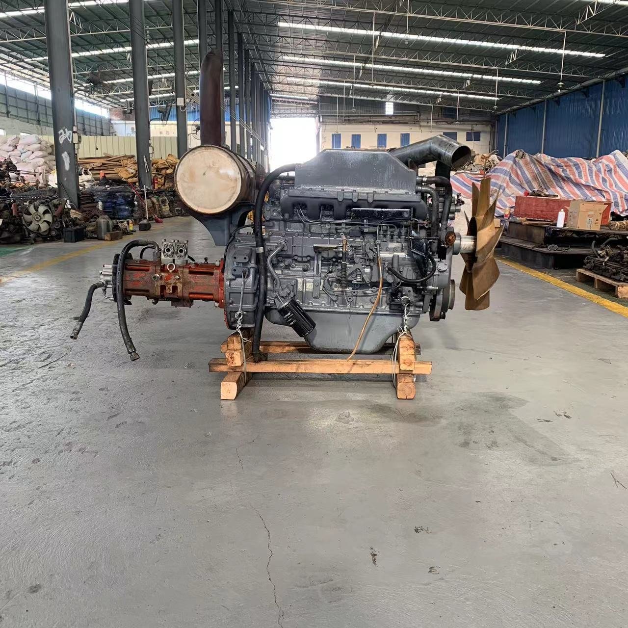 Factory Price Dae Woo Excavator Direct Injection DB58T Used diesel Engine