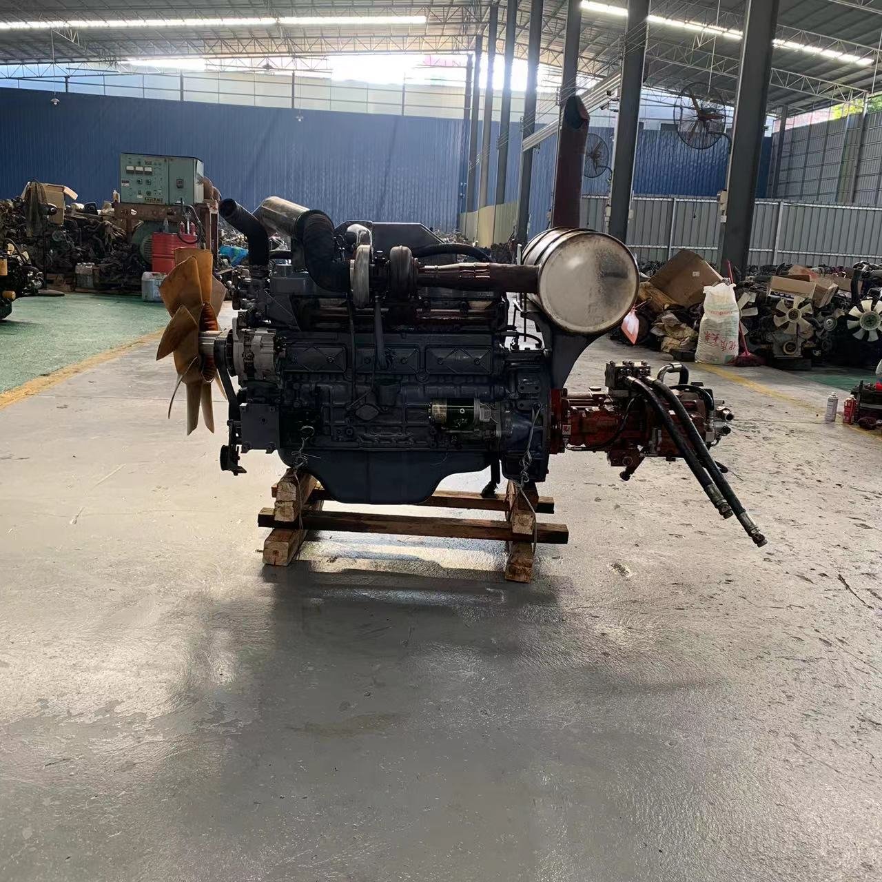 Factory Price Dae Woo Excavator Direct Injection DB58T Used diesel Engine