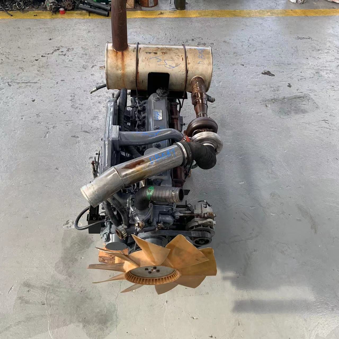 Factory Price Dae Woo Excavator Direct Injection DB58T Used diesel Engine