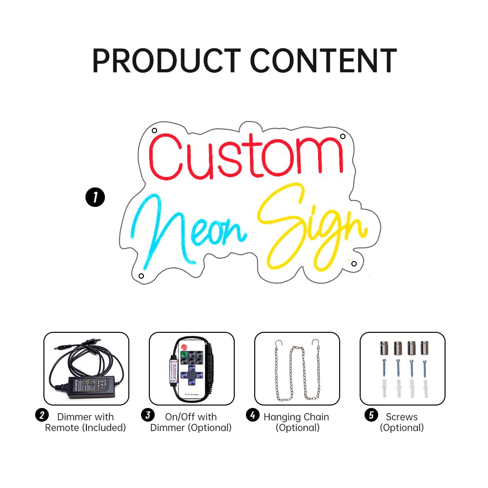 Drop Shipping Popular LED Advertising Custom Neon Light Signs Custom Neon Sign LED Party Sign for Wedding Bar Party Decoration
