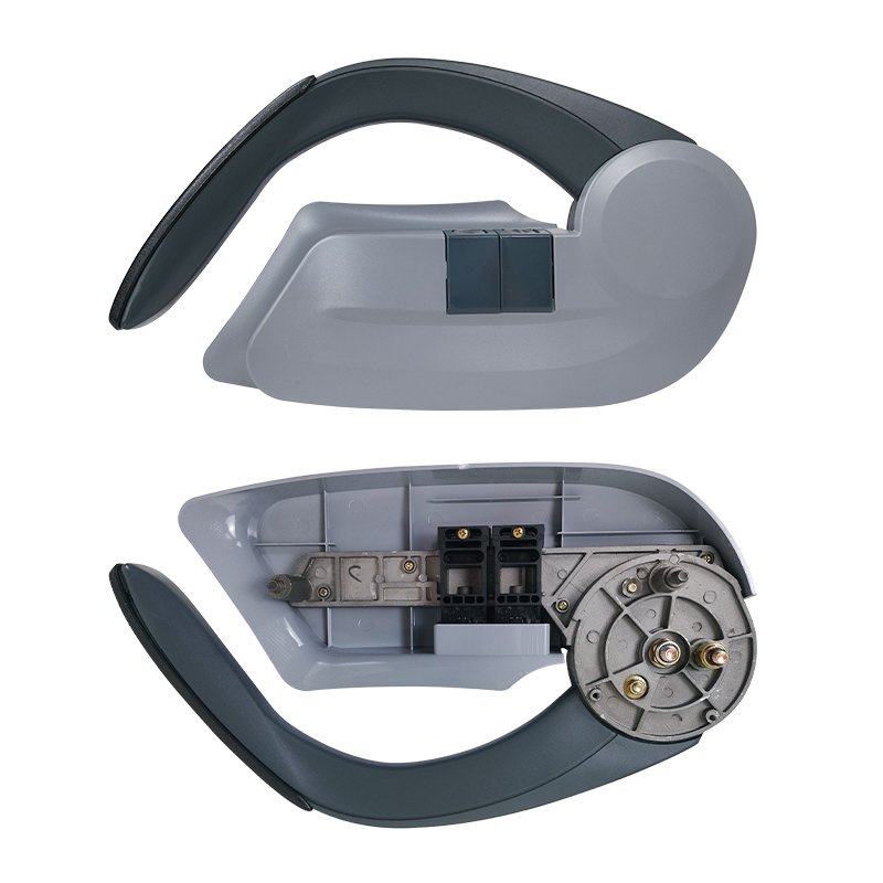 Bus Seat Armrest Adjustable by Pressing Down Gray and Black Styles Available for Higer Kinglong Bus Parts Accessories 7202-00872