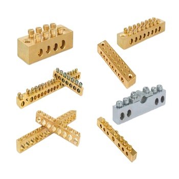 All Types Custom Neutral Link, Earth Terminal Blocks, Bus Bar & Earth Bars Manufacturer