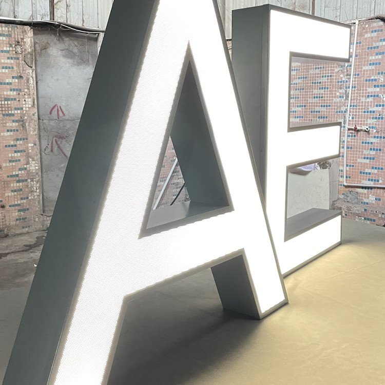 Waterpoof 3d Channel Letters Company logo Manufacturer Custom Illuminated Letter Sign Frontlit Sign Outdoor Led Shop Signs