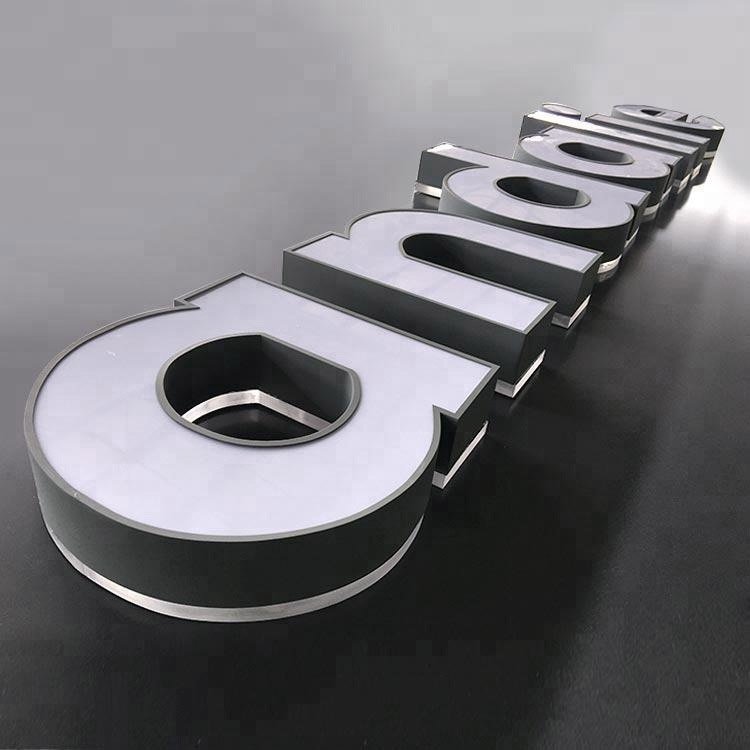 Waterpoof 3d Channel Letters Company logo Manufacturer Custom Illuminated Letter Sign Frontlit Sign Outdoor Led Shop Signs
