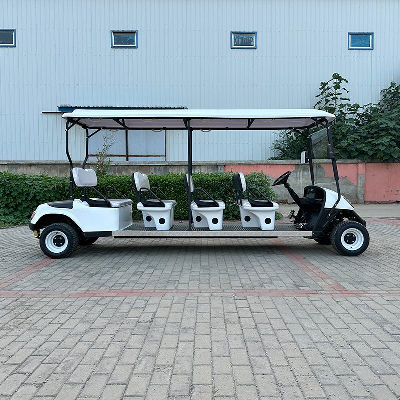 4 Wheel 8 Seats Electric Gulf Cart Club Car Golf Cart 8 Seater Electric Powered Golf Cart