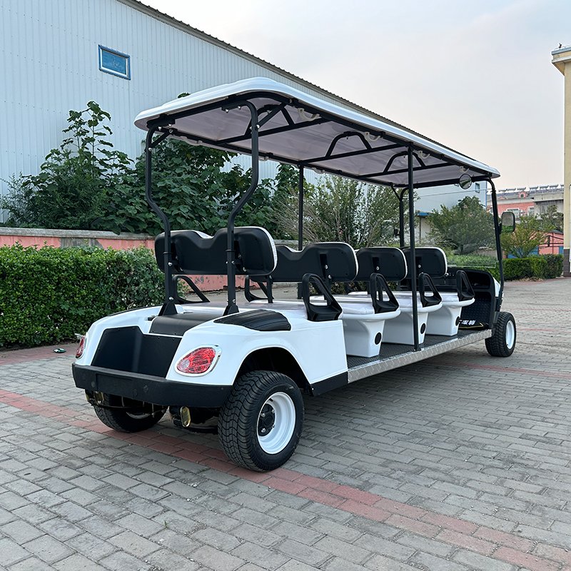 4 Wheel 8 Seats Electric Gulf Cart Club Car Golf Cart 8 Seater Electric Powered Golf Cart