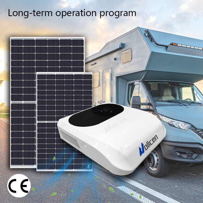 Best Universal 12V/24V Parking Air Conditioner for Cars Buses Trucks RVs Caravans Rooftop Ac Unit