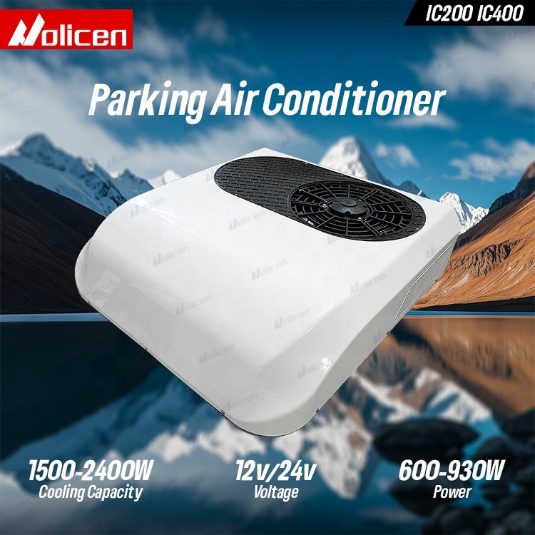 Best Universal 12V/24V Parking Air Conditioner for Cars Buses Trucks RVs Caravans Rooftop Ac Unit