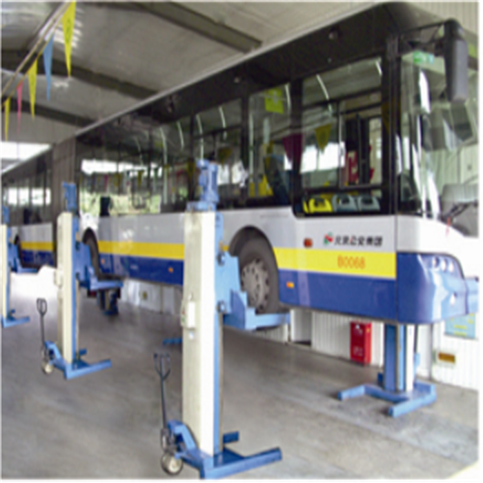 Mobile Column Moving 4 Post Screws Truck Lift Jack System