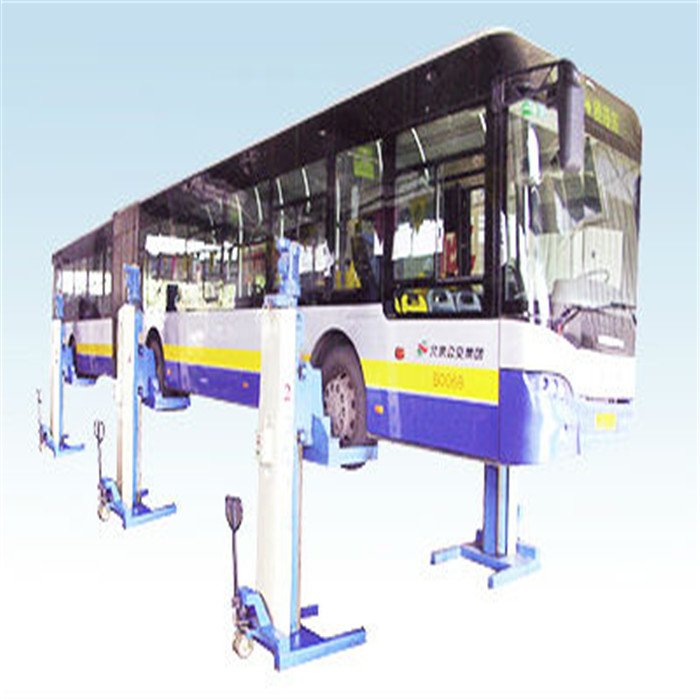 Mobile Column Moving 4 Post Screws Truck Lift Jack System