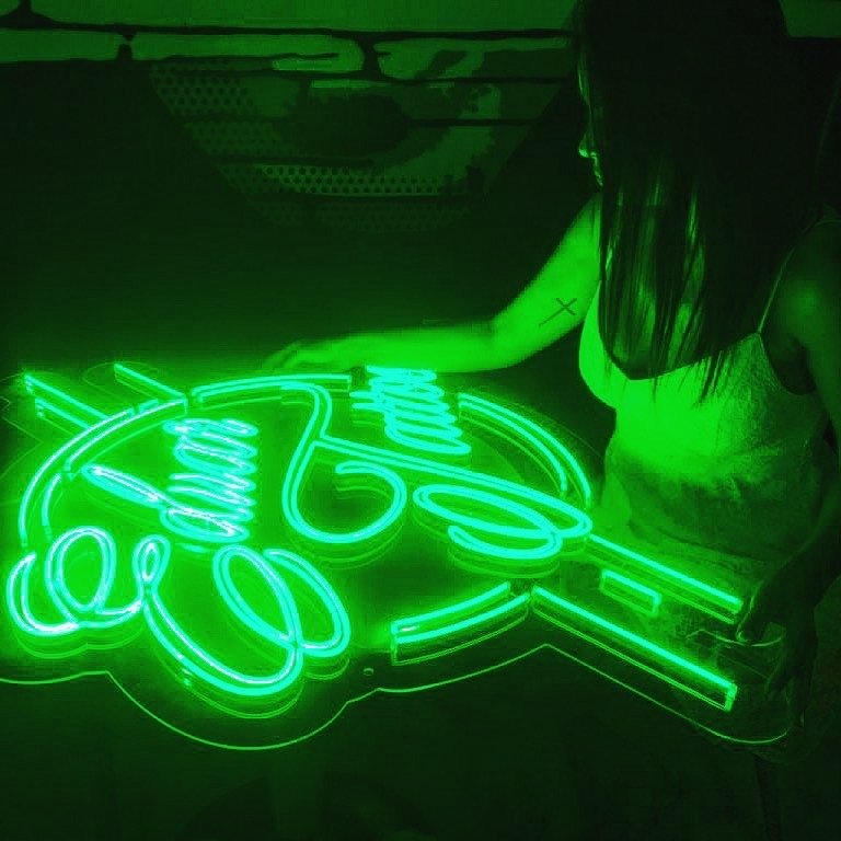 Custom Halloween Bat Office Reception Neon Sign for Night Club Pink Hustle Neon Store Front Sign