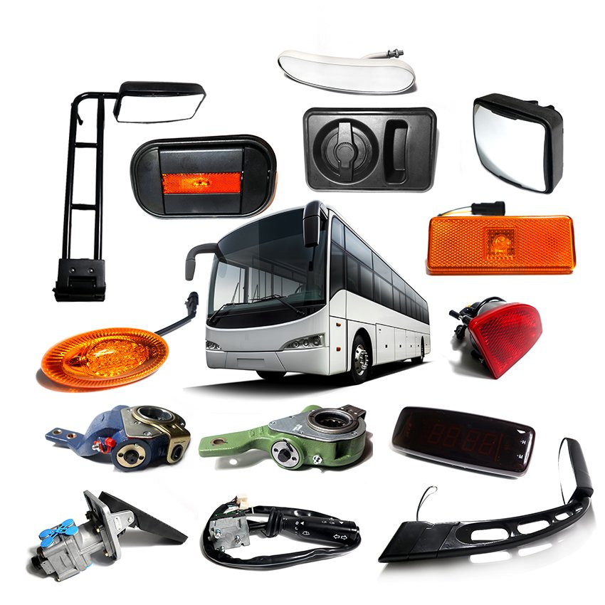 King Long Auto Accessories Bus Body Kits New Condition Spare Parts for Higer Daewoo Zhongtong Golden Dragon Bus