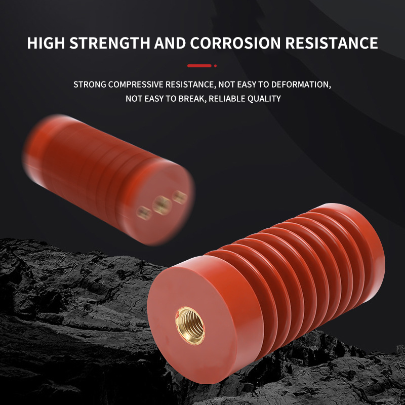 40.5kV high-voltage epoxy resin capacitive indoor support bus post insulator directly supplied by the manufacturer