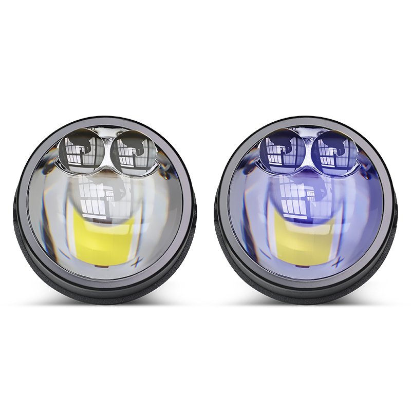 Custom 85W High Power Bi-LED Projector Headlights 3 Inch H4 H7 H11 Auto Accessories Bulbs Toyota Ford Cars Direct Laser Fog Lamp