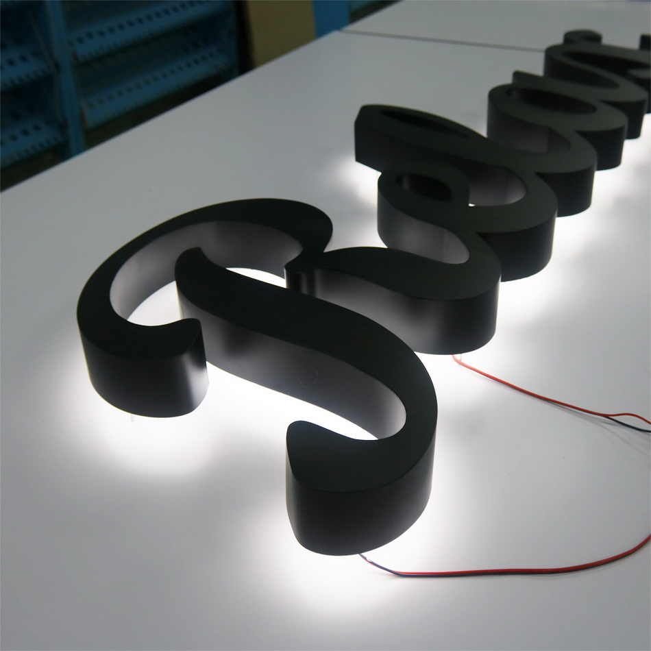Outdoor Storefront LED Channel Letter DIY Led Letter Sign Led Logo Backlit Letter Light