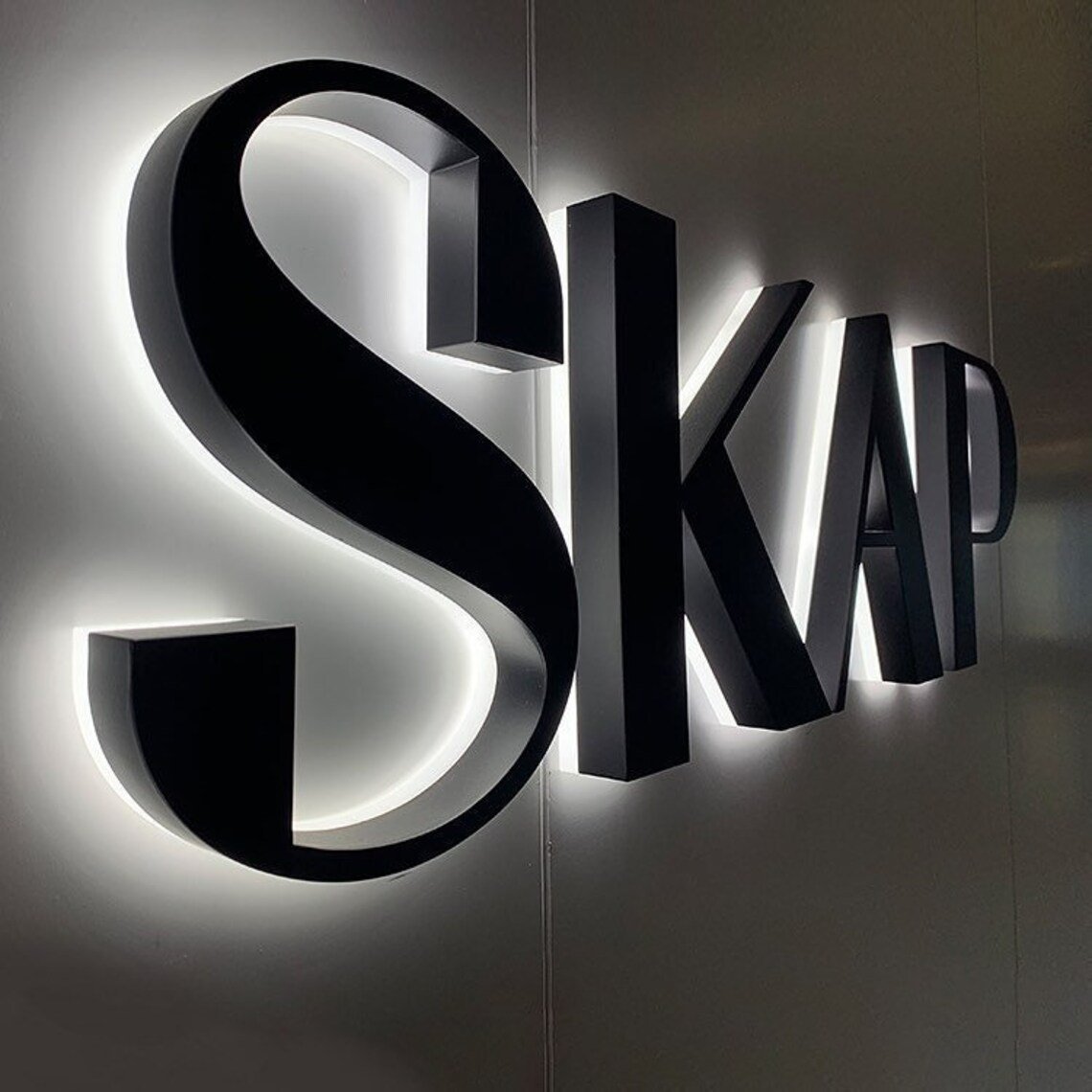Outdoor Storefront LED Channel Letter DIY Led Letter Sign Led Logo Backlit Letter Light