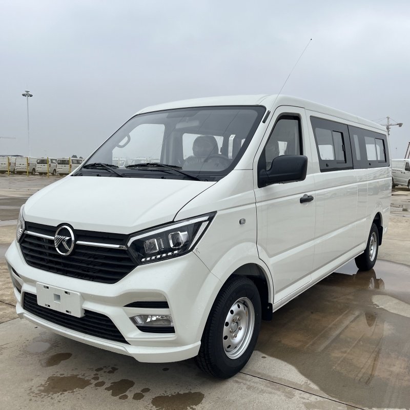 Wholesale 2024 Brand New Buses Emission Euro3 10 Seater 14 Seater Minibus Gasoline Power Passenger Van Commercial Passenger Van