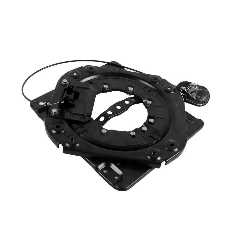 Car Seat Rotating Universal Grammer 360 Degree Seat Swivel Turntable Base With Wire Control Handle for RV SUV MPV Part Accessory