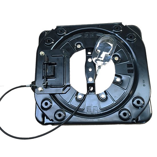 Car Seat Rotating Universal Grammer 360 Degree Seat Swivel Turntable Base With Wire Control Handle for RV SUV MPV Part Accessory