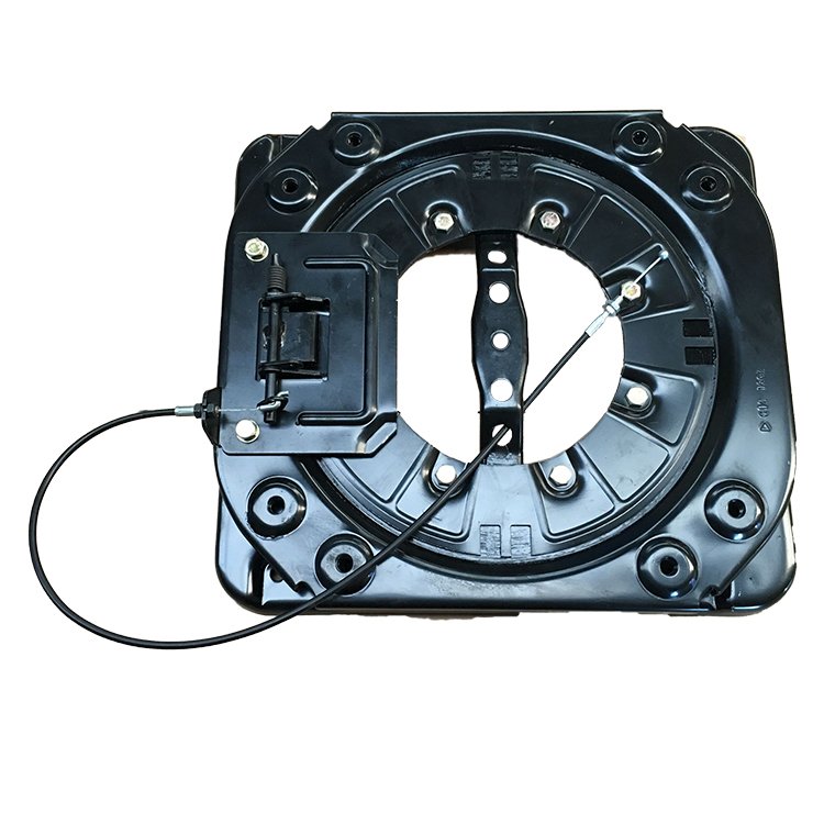 Car Seat Rotating Universal Grammer 360 Degree Seat Swivel Turntable Base With Wire Control Handle for RV SUV MPV Part Accessory