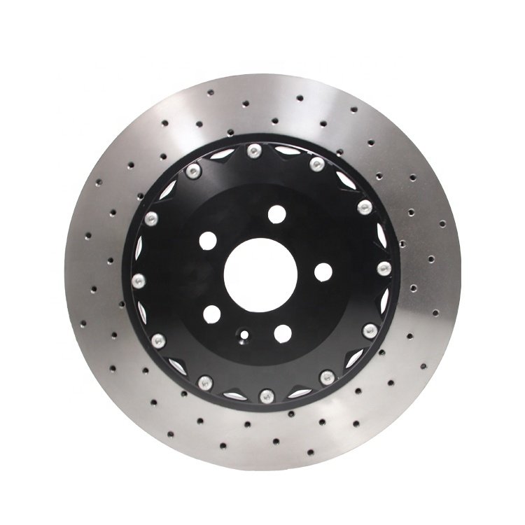 Cross Drilled Carbon Ceramic Disc Brake Discs Manufacturer