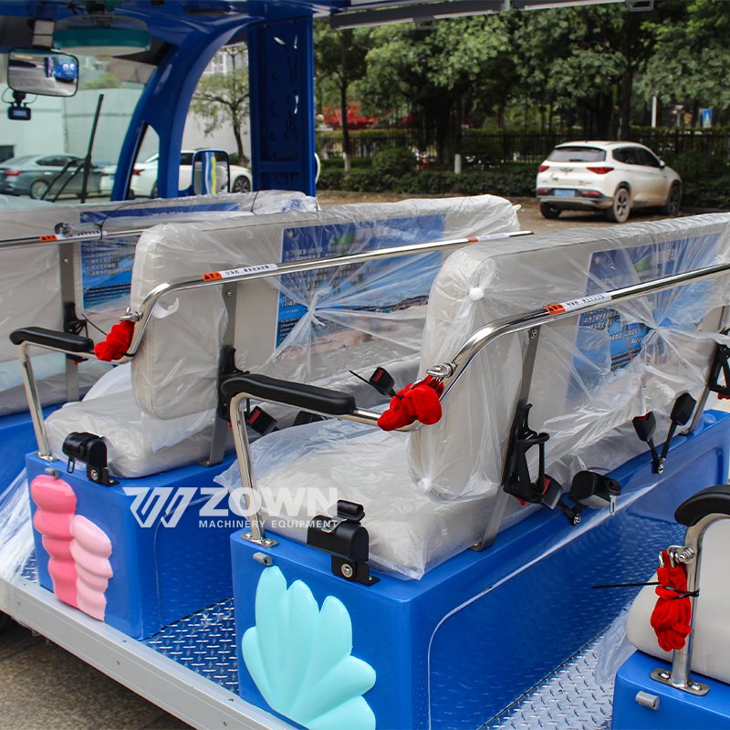 Cartoon Bus Small Animal Shape New Amusement Park Sightseeing Shuttle Bus Tourist City Bus for Kids/Adults