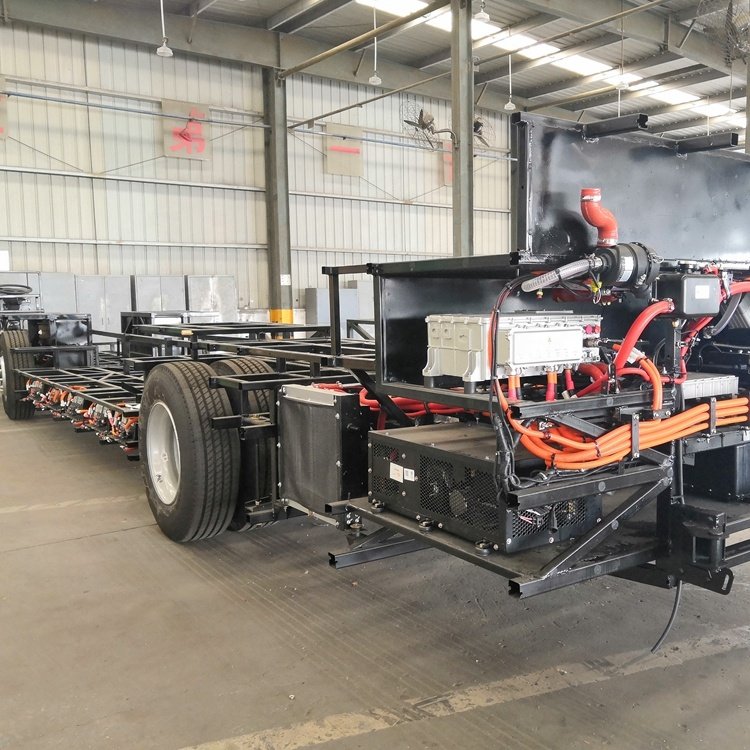 OEM Customized RHD Electric Bus Chassis for City Passenger Transportation
