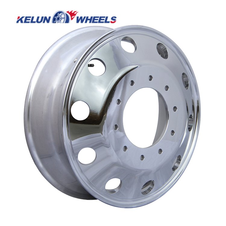 19.5x6.75 Dual Wheels for Trucks Polished Forging Wheel 22.5 Wheels