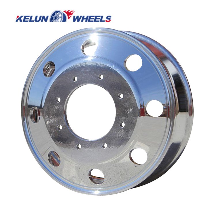 19.5x6.75 Dual Wheels for Trucks Polished Forging Wheel 22.5 Wheels