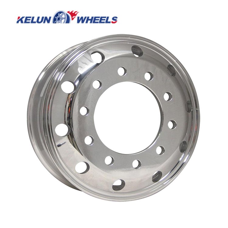 19.5x6.75 Dual Wheels for Trucks Polished Forging Wheel 22.5 Wheels