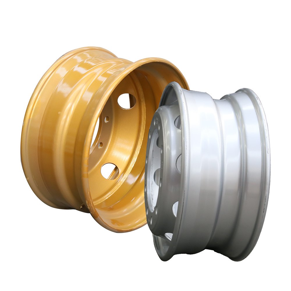 Factory Wholesale Steel Truck Wheels Rim 22.5 Inch for Trucks Buses Trailer Car Engineering Vehicle