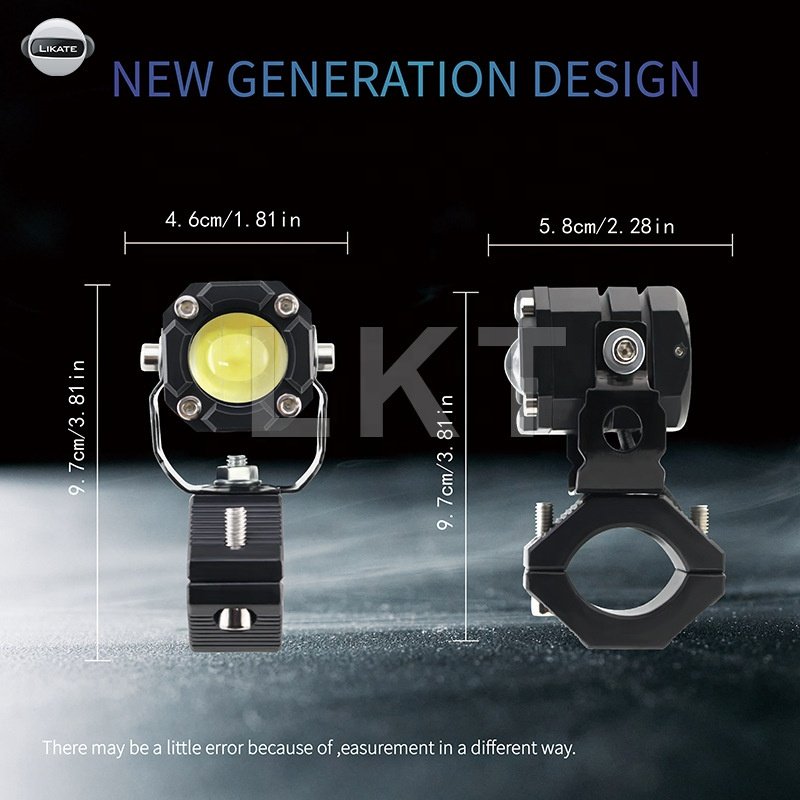 LKT Novsight White Yellow LED Work Driving Head Fog Light for Car SUV Offroad Motorcycle ATV UTV BUS Truck