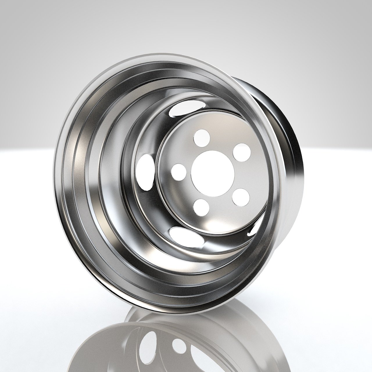 16X5.5commercial Steel Chromed Aluminum Truck Trailer Bus Wheel and Rims Forged Manufacturers for Semi Truck