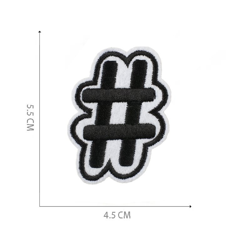 Hot Sale Children Kids School Season Stationery Iron on Embroidery Patches for Clothes Bag