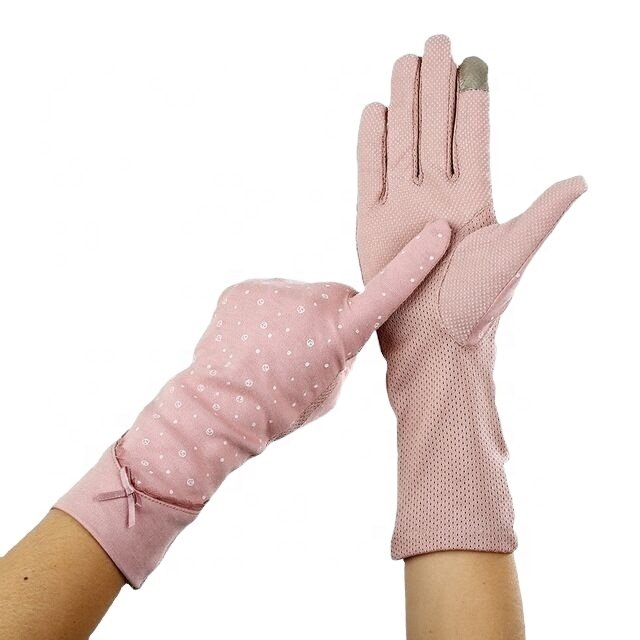 Long Women's UV-Protection Driving Gloves Wholesale Summer Saudi Dubai Touchscreen Gloves for Arabs