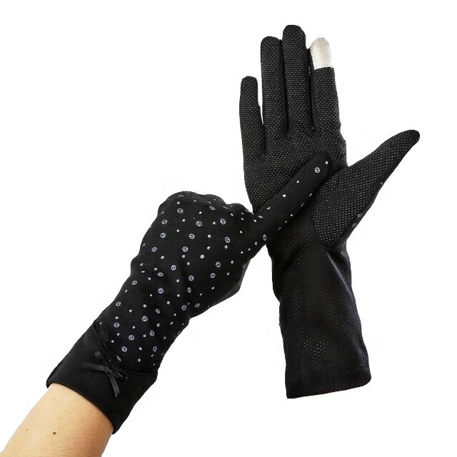 Long Women's UV-Protection Driving Gloves Wholesale Summer Saudi Dubai Touchscreen Gloves for Arabs