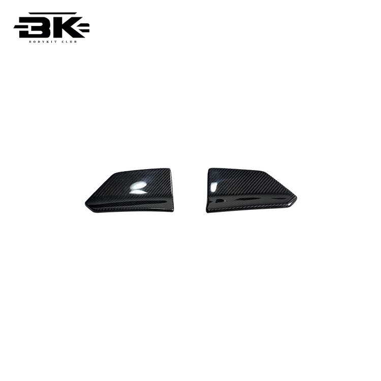 For Porsche 911 992 Turbo S Upgrade Bra-Bus Style-- Front Bumper Lip Dry Carbon Fiber Front Splitter Apron Front Lip bumper
