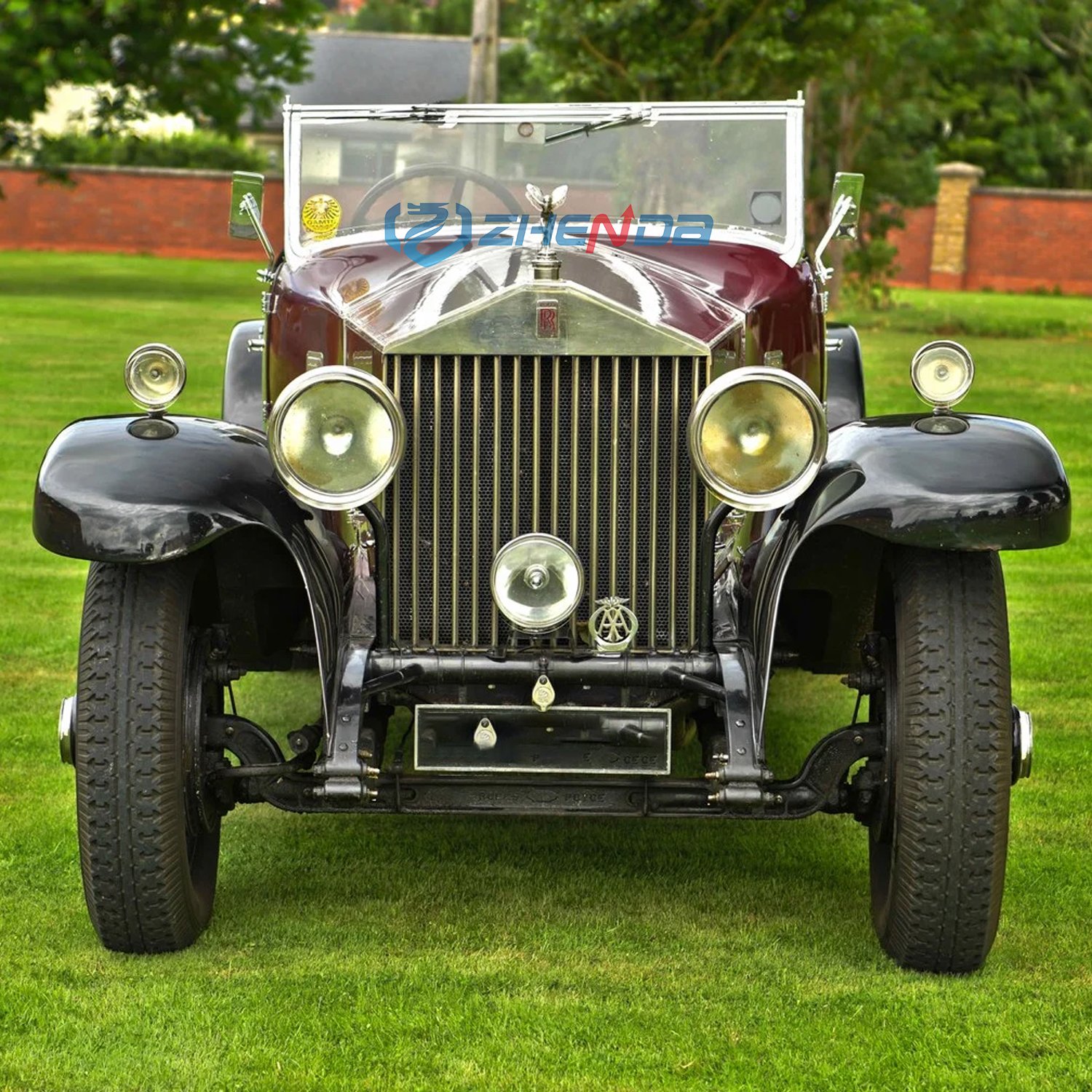 New Design Zhenda Brand Upgrades Pure Hand-made Vintage New Cars Electric on Sale Classic Car Vintage Car