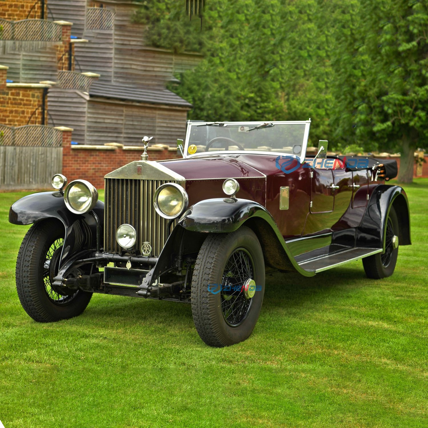 New Design Zhenda Brand Upgrades Pure Hand-made Vintage New Cars Electric on Sale Classic Car Vintage Car