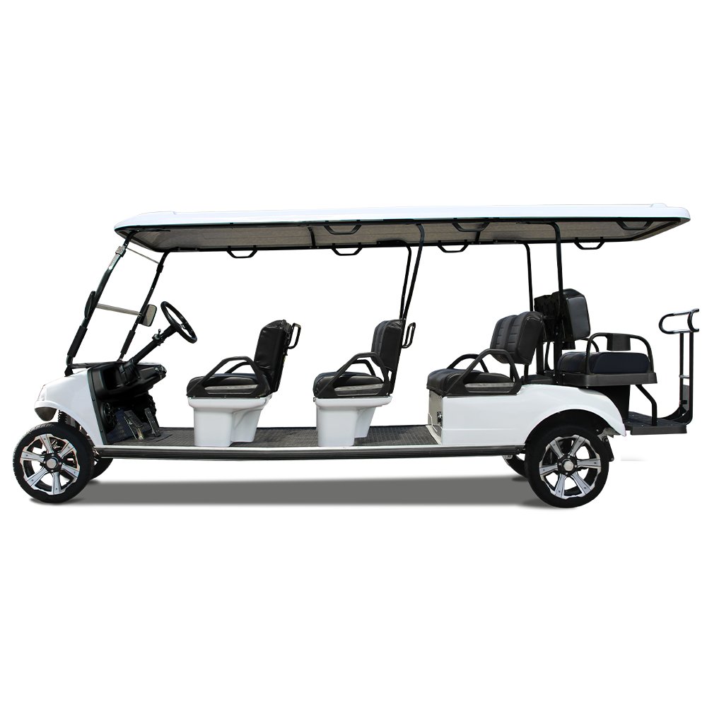NEW EVOLUTION HDK Wholesale 8 Seat AC High-performance Airport Sightseeing Mini Bus Club Electric Golf Cart