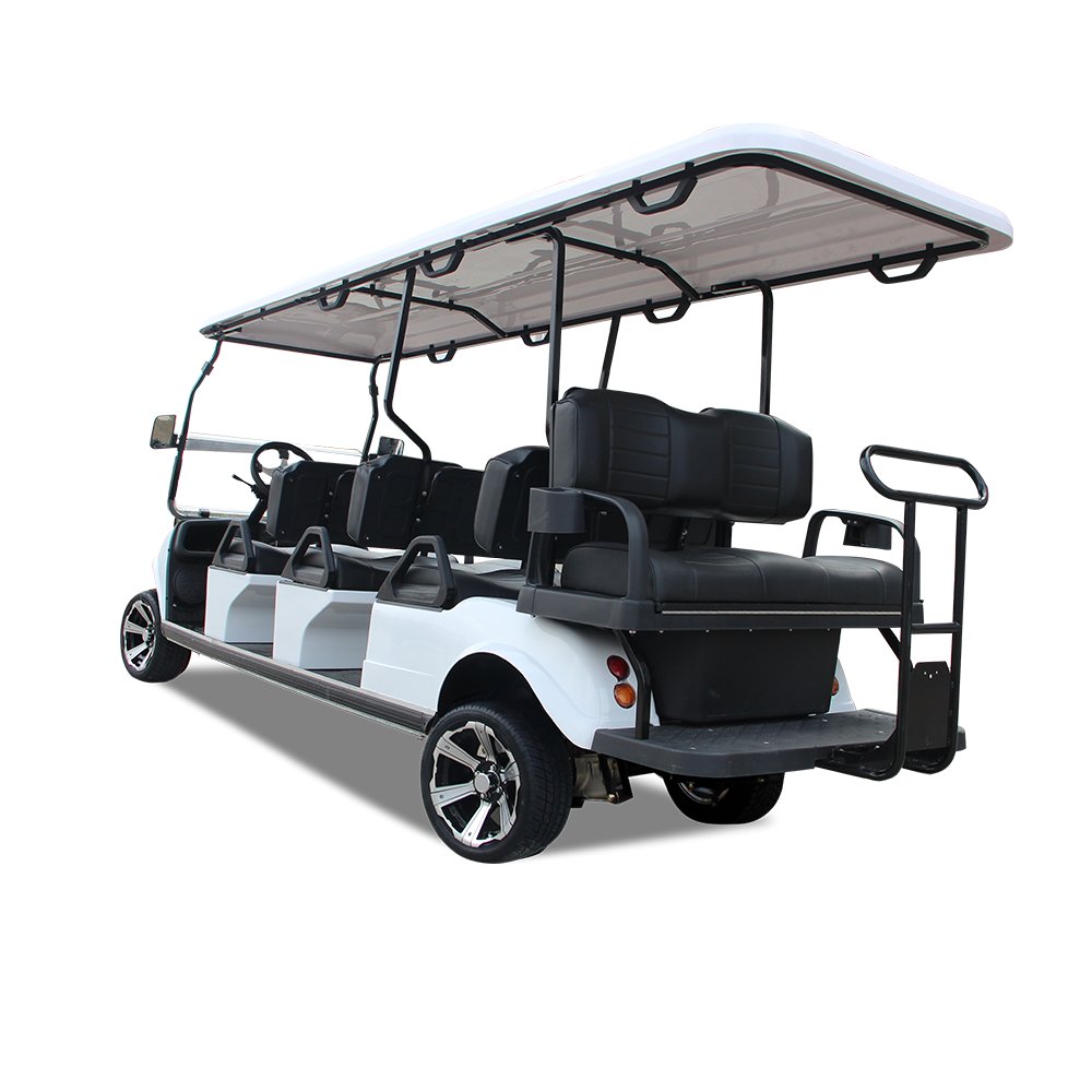 NEW EVOLUTION HDK Wholesale 8 Seat AC High-performance Airport Sightseeing Mini Bus Club Electric Golf Cart